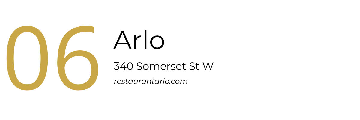 Ottawa dining top 50