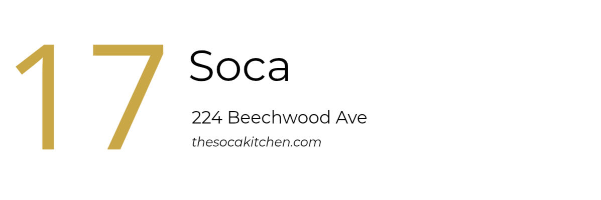 Ottawa's best 50 restaurants