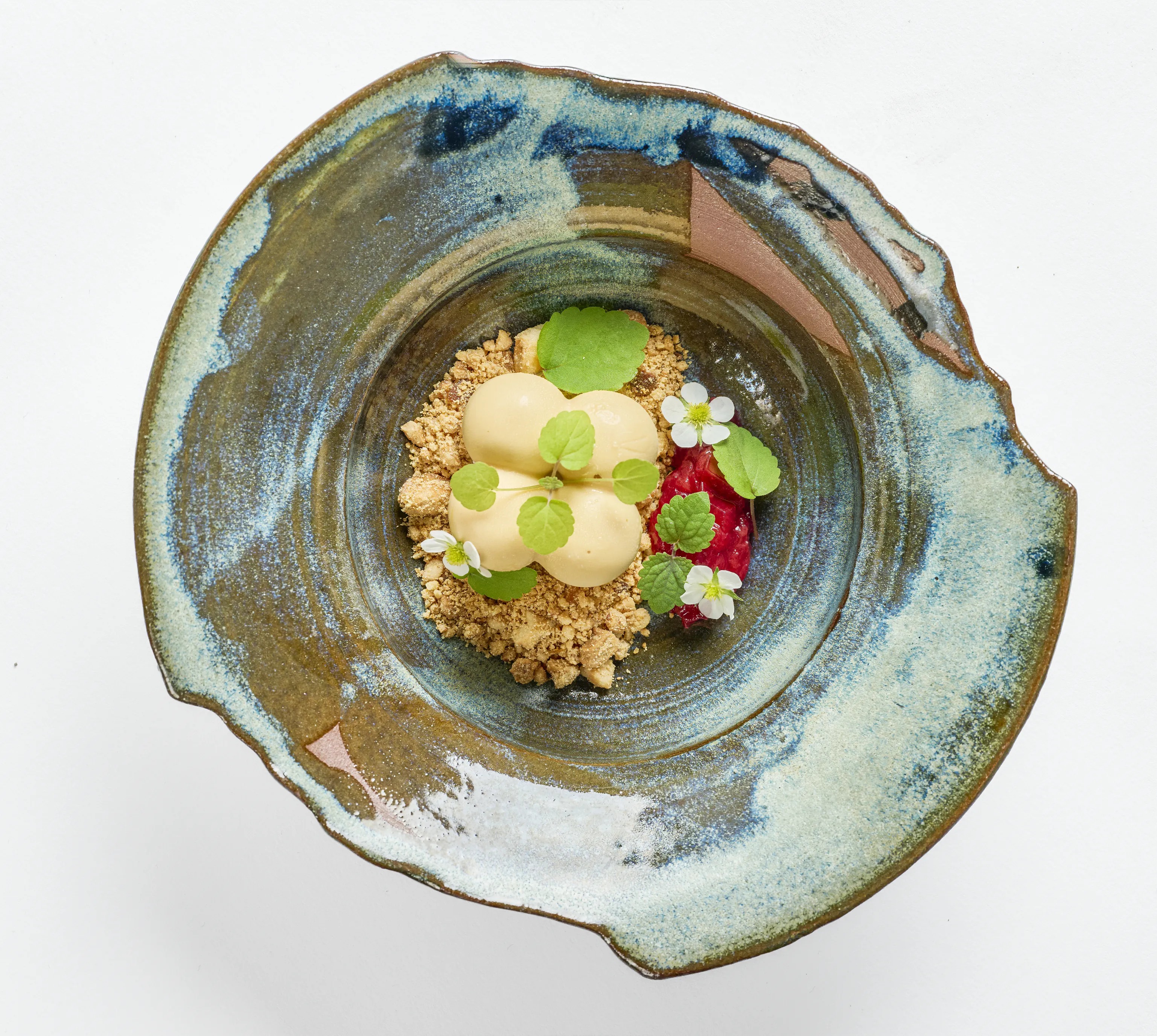 Whimsical tasting menu course at Atelier, Ottawa