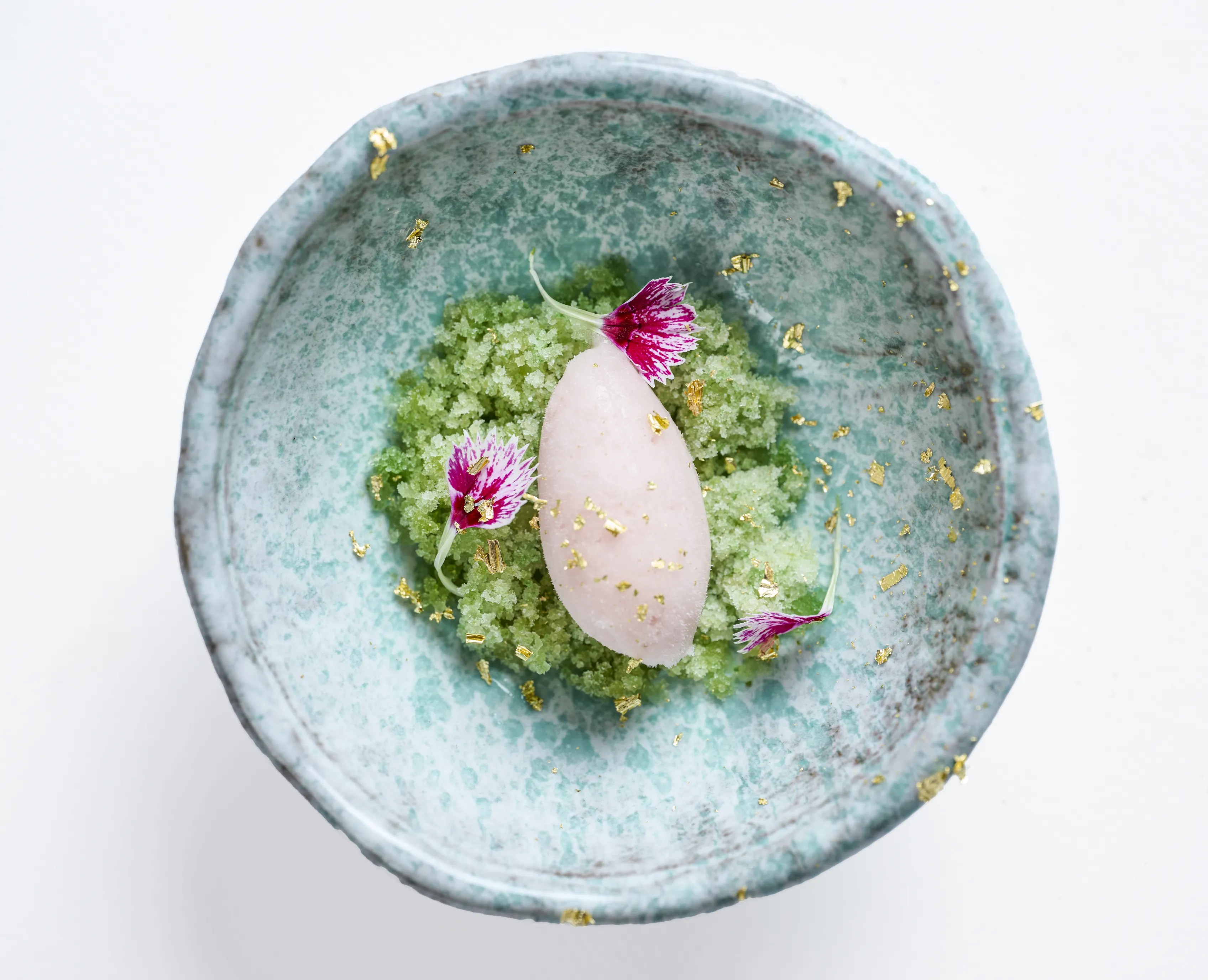 Tasting menu dish at Atelier, Ottawa