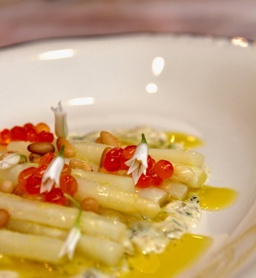 Fine dining dish at Gitanes, Ottawa